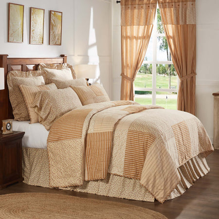 April & Olive Camilia King Quilt 105Wx95L By VHC Brands