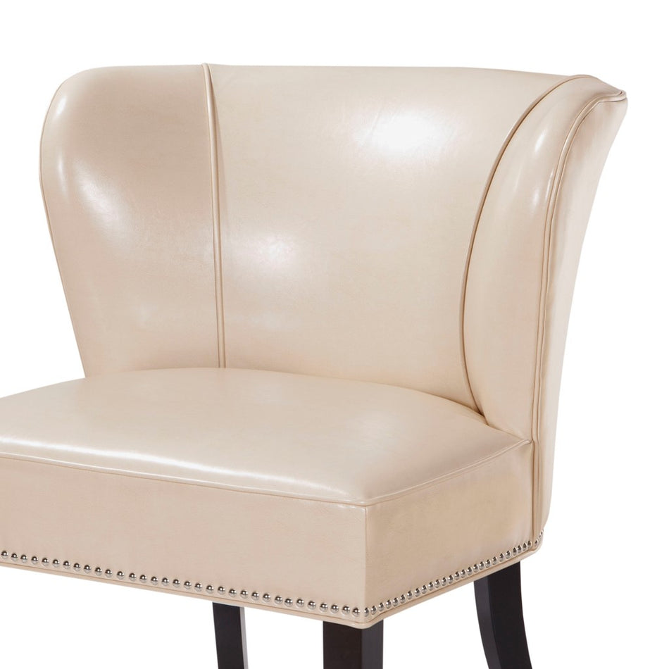 Hilton Armless Accent Chair - Ivory