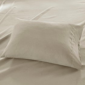 3M Microcell All Season Lightweight Sheet Set - Khaki - King Size