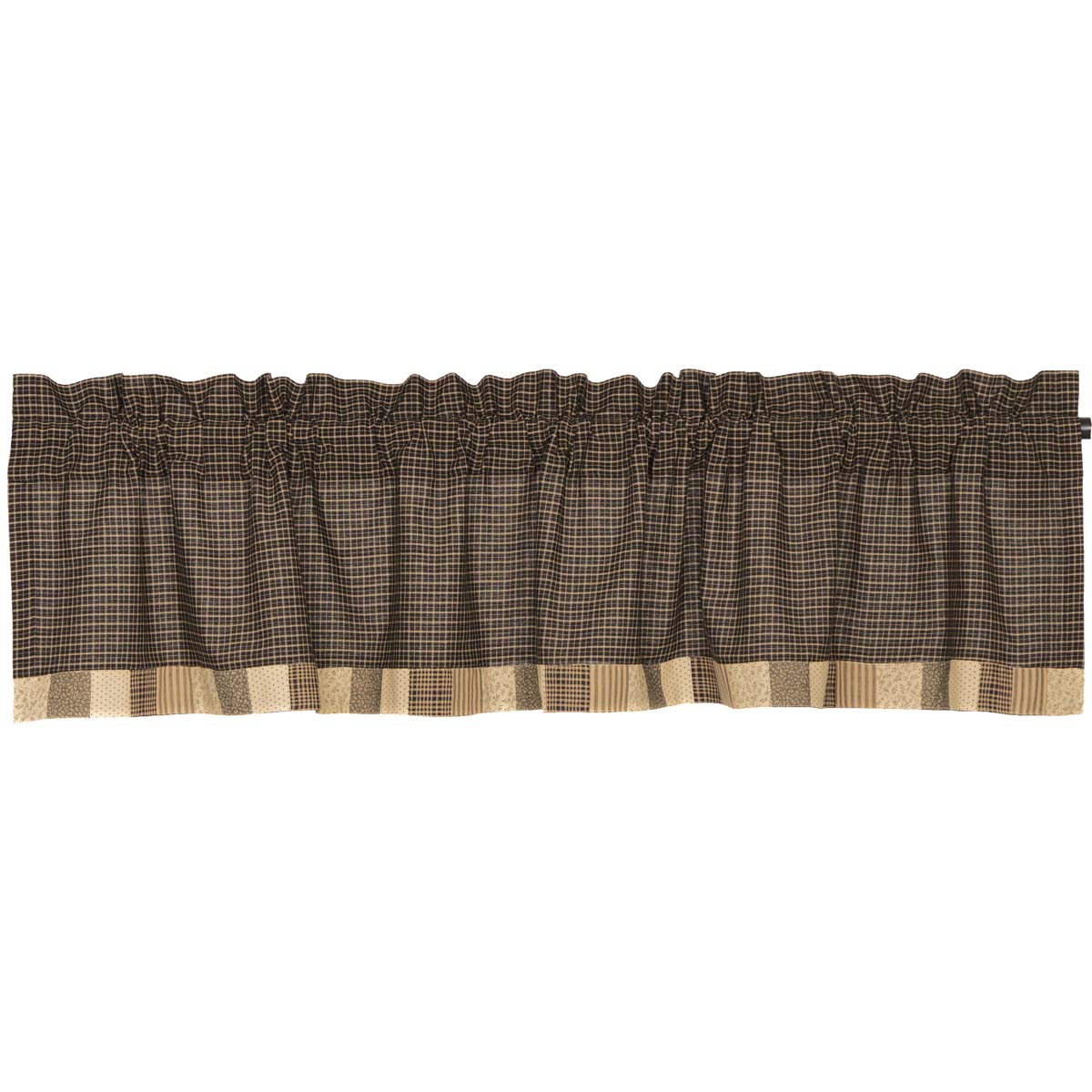 Mayflower Market Kettle Grove Valance Block Border 16x72 By VHC Brands