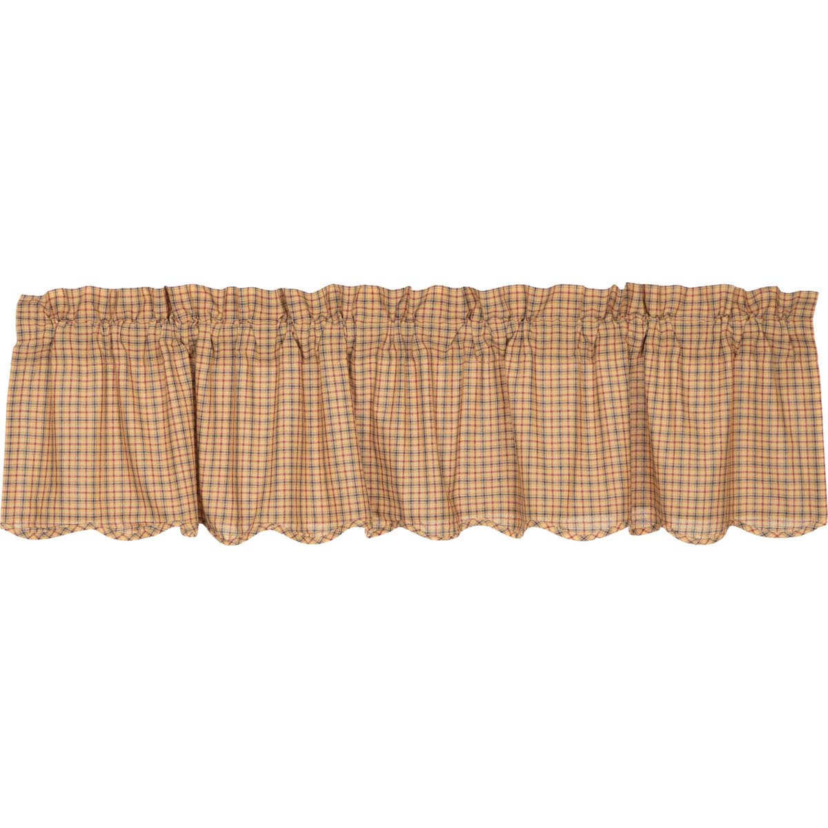 Oak & Asher Millsboro Valance Scalloped 16x72 By VHC Brands