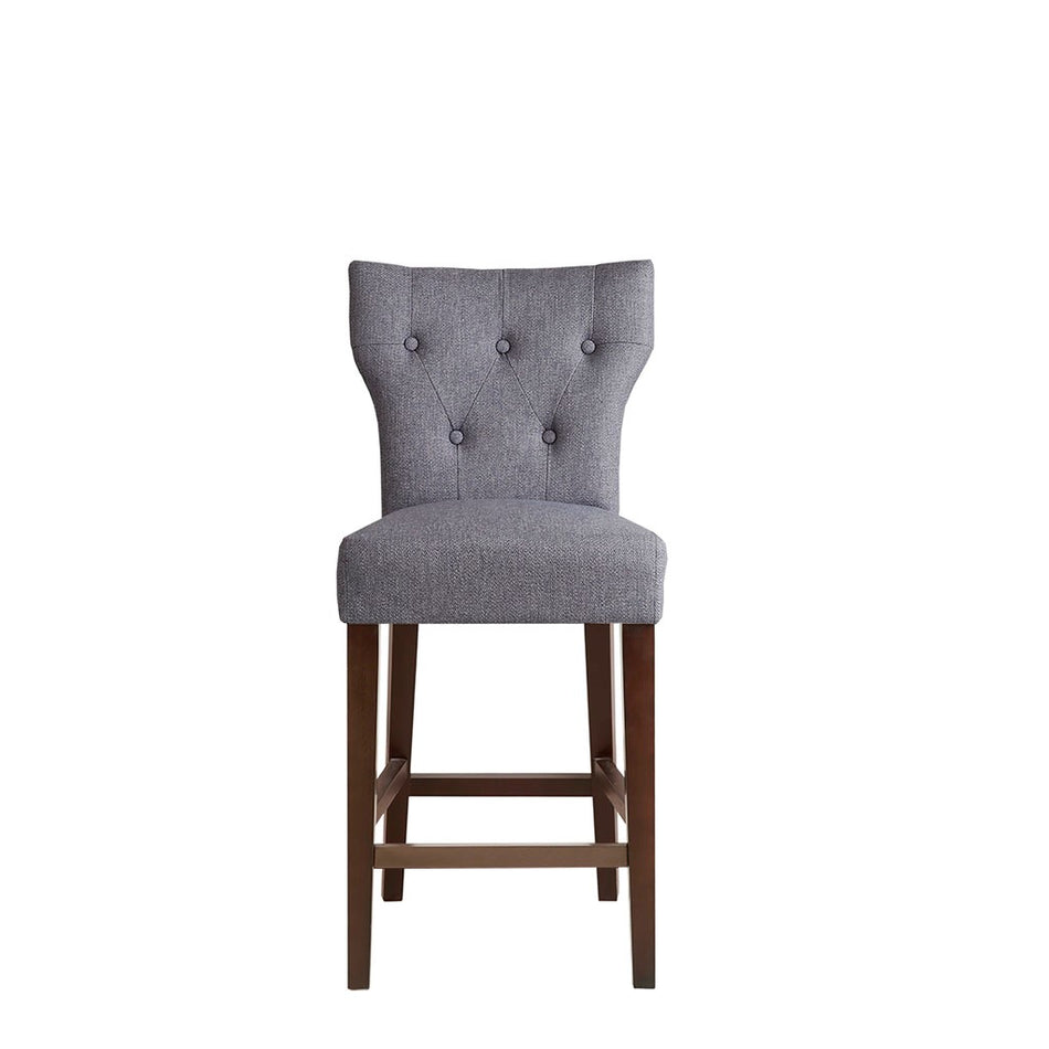 Avila Tufted Back Counter Stool - Grey