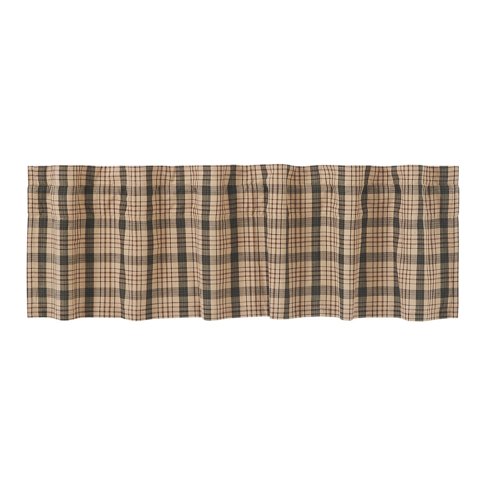 Mayflower Market Cider Mill Plaid Valance 16x60 By VHC Brands