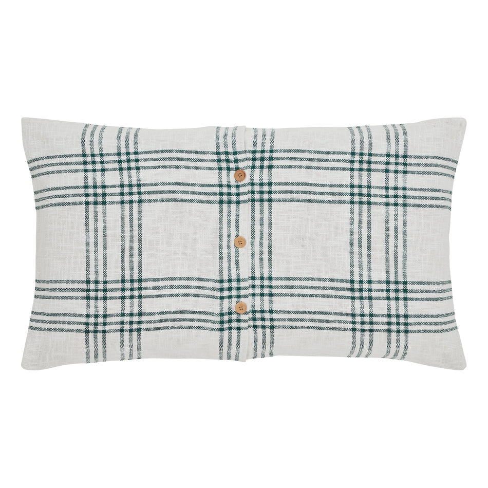 April & Olive Pine Grove Plaid King Sham 21x37 By VHC Brands