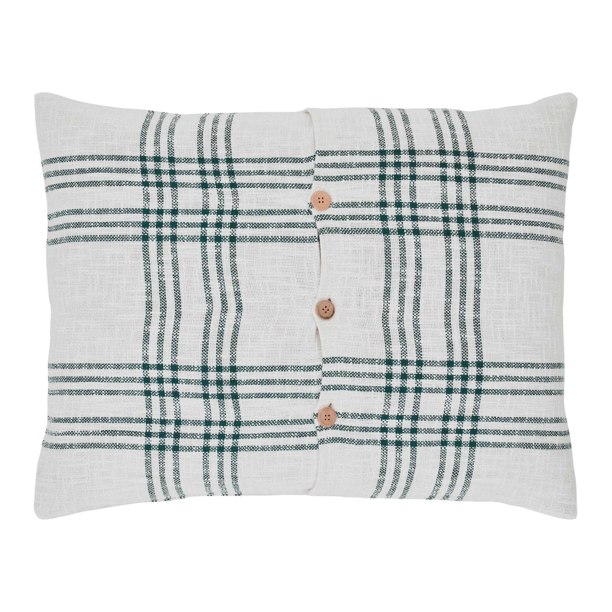 April & Olive Pine Grove Plaid Standard Sham 21x27 By VHC Brands