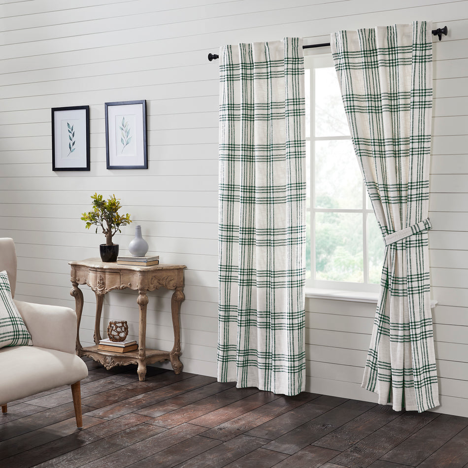 Pine Grove Plaid Panel Set of 2 84x40