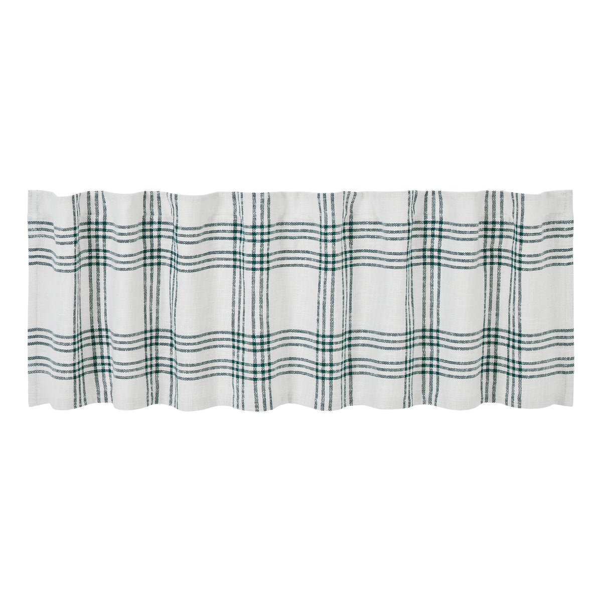 April & Olive Pine Grove Plaid Valance 19x72 By VHC Brands