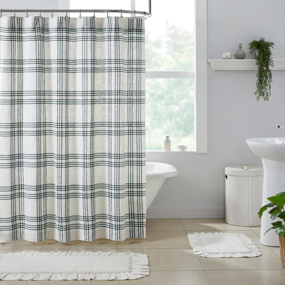 Pine Grove Plaid Shower Curtain 72x72