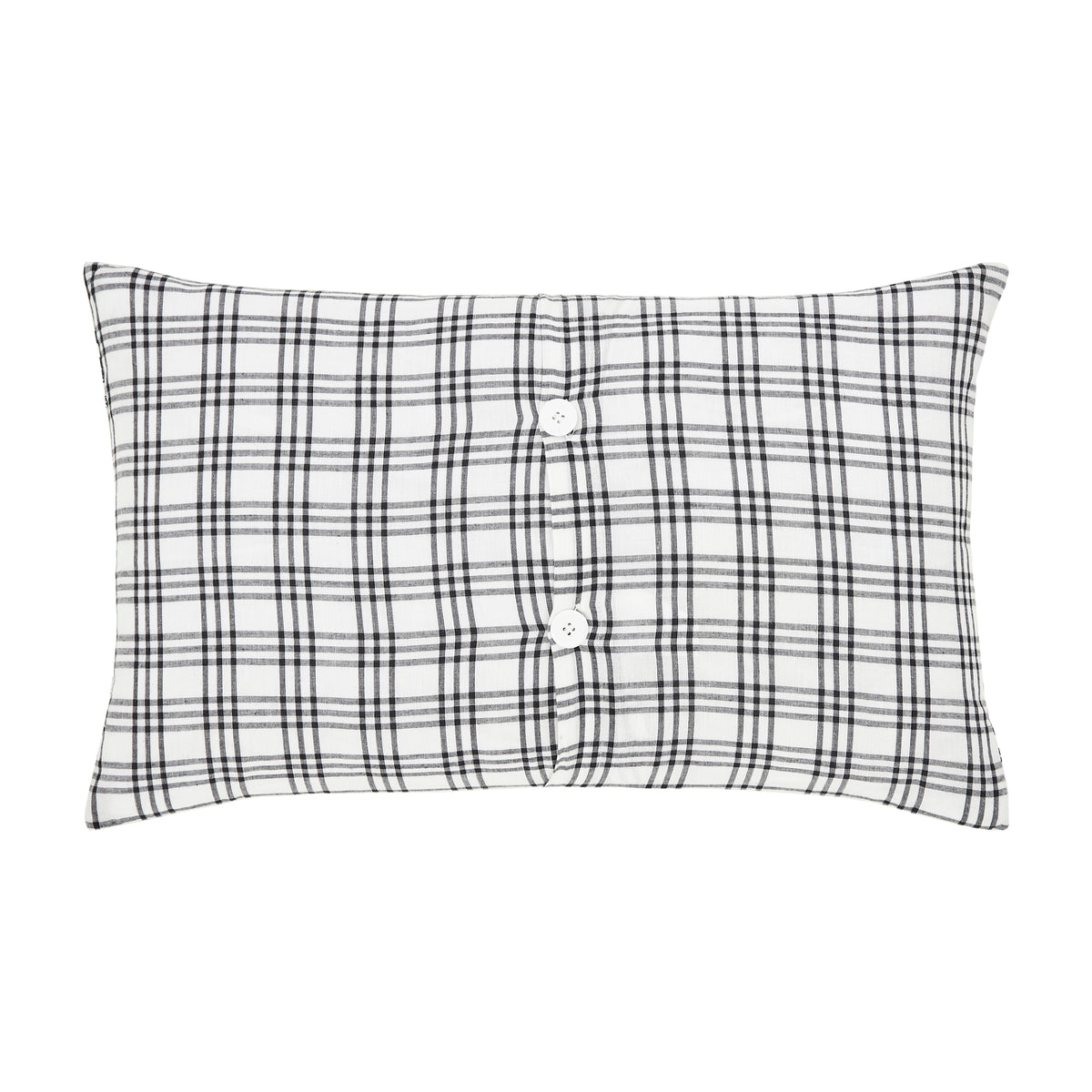 April & Olive Sawyer Mill Black Family Pillow 14x22 By VHC Brands