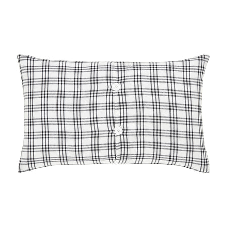 April & Olive Sawyer Mill Black Family Pillow 14x22 By VHC Brands