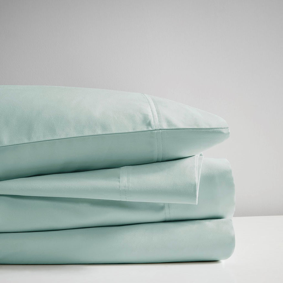 Rayon from Bamboo 4PC Sheet Set - Aqua - Cal King Size