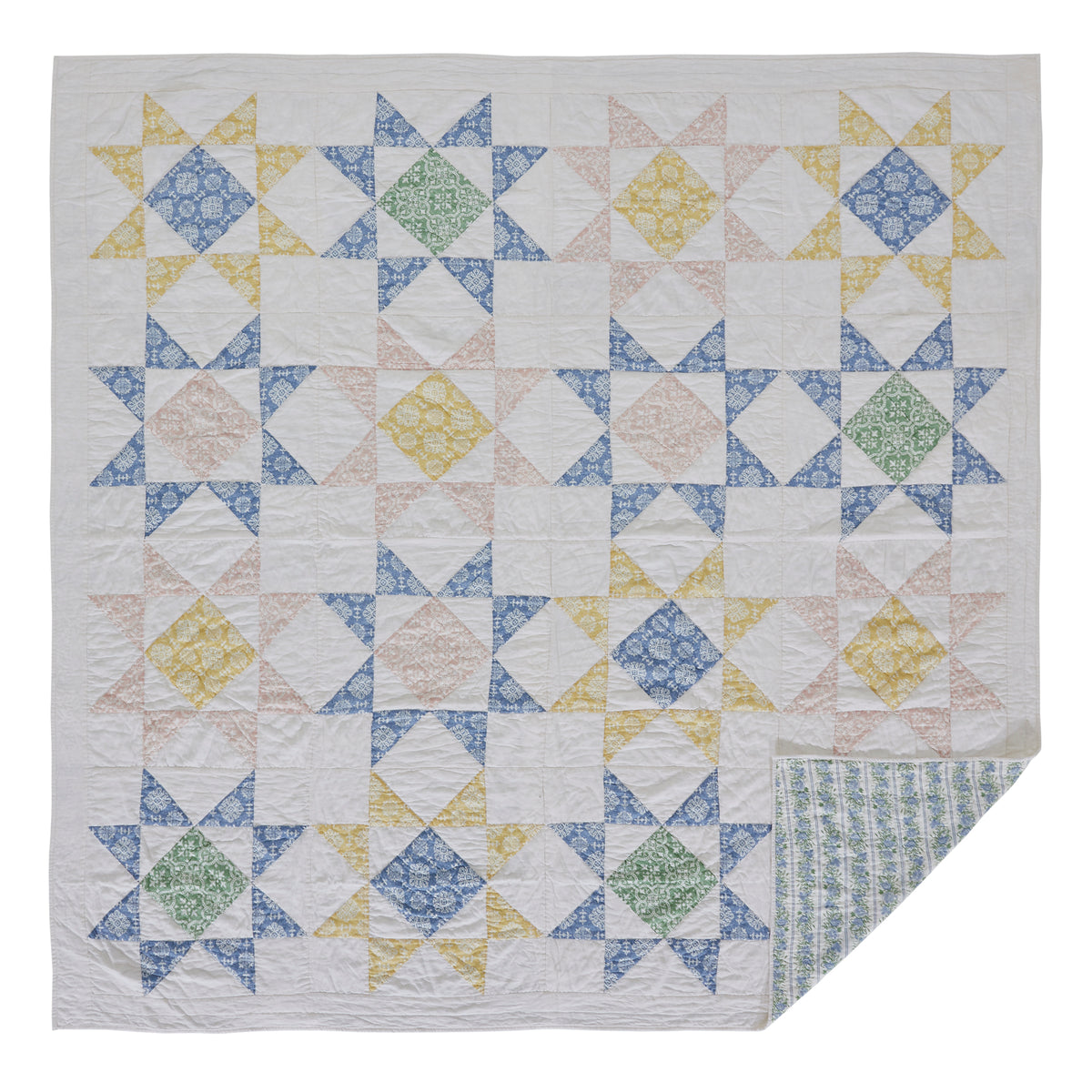 April & Olive Jolie Queen Quilt 90Wx90L By VHC Brands