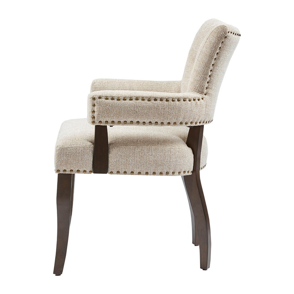 Brooklyn Dining Arm Chair (Set of 2) - Cream