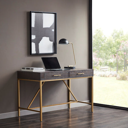 Martha Stewart Sharkey Desk - Morocco / Gold 