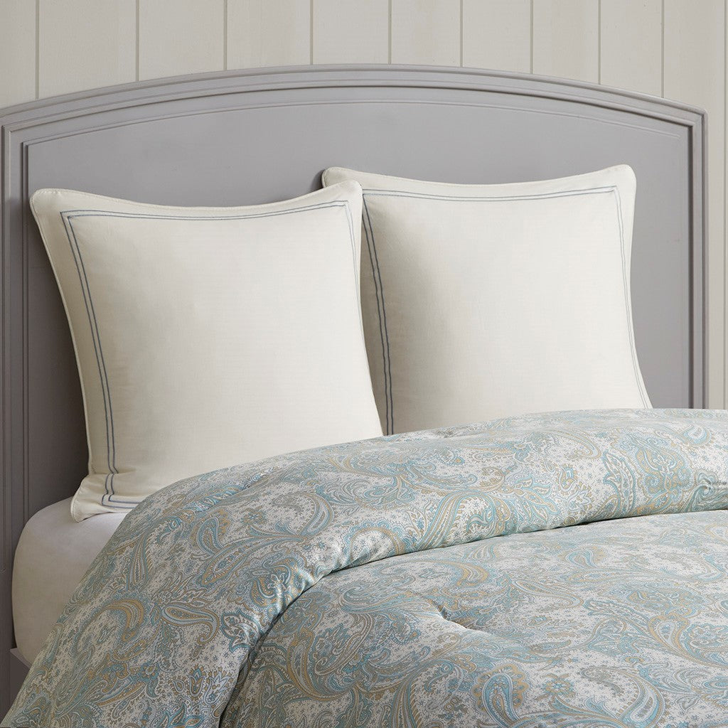 Harbor House Chelsea Cotton European Sham - Ivory - Euro Sham