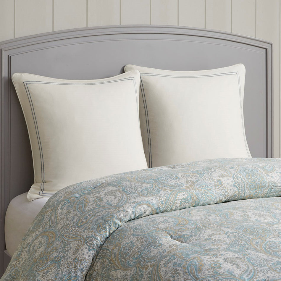 Harbor House Chelsea Cotton European Sham - Ivory - Euro Sham