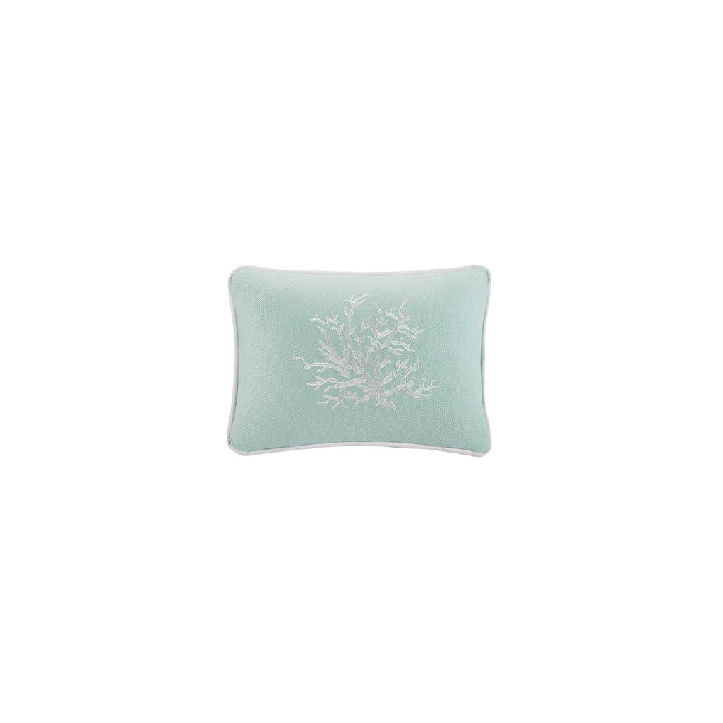 Harbor House Coastline Oblong Pillow - Aqua - 12x16"