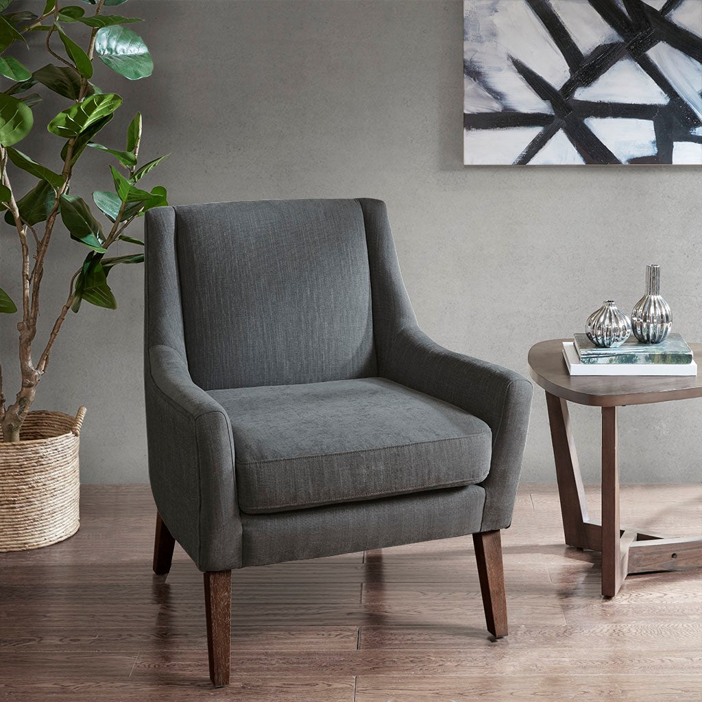 INK+IVY Scott Accent Chair - Grey 