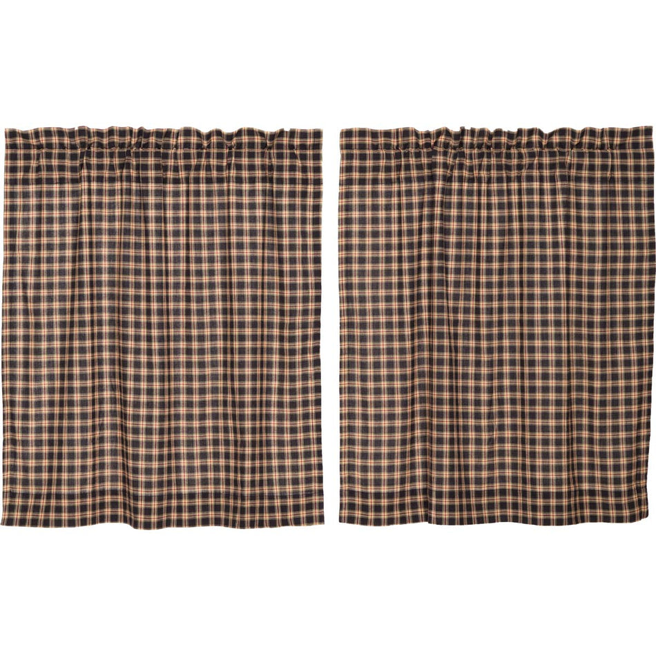 Mayflower Market Bingham Star Tier Plaid Set of 2 L36xW36 By VHC Brands