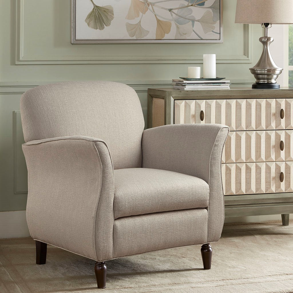 Madison Park Escher Accent Chair - Cream 