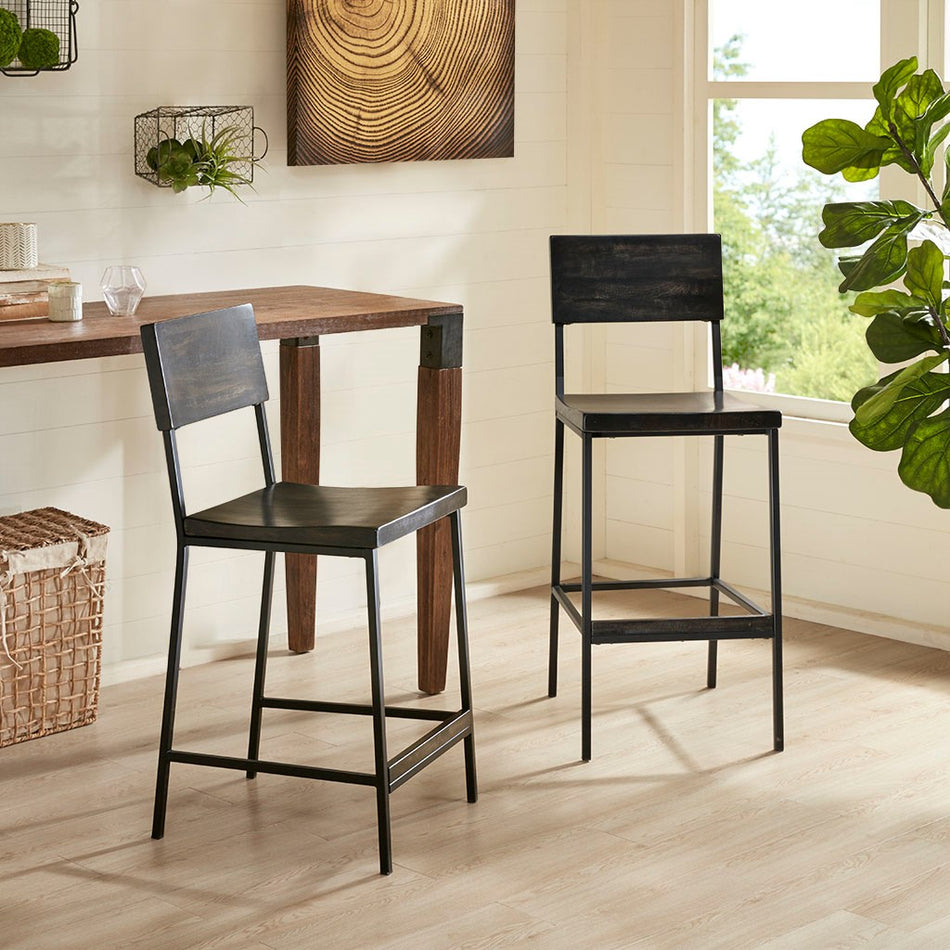 Tacoma 24" Counter stool - Black