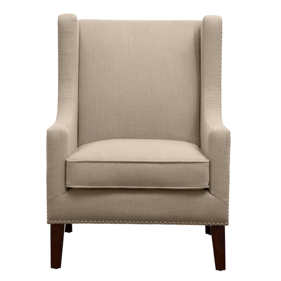 Barton Wing Chair - Linen