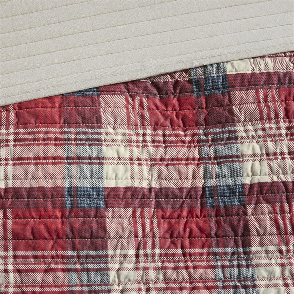 Tasha Quilt Mini Set - Red - Full Size / Queen Size