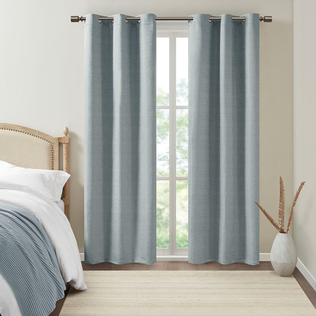 Croscill Classics Avignon Pleat Curtain Panel with Tieback (Single) - Champagne - 52x96"