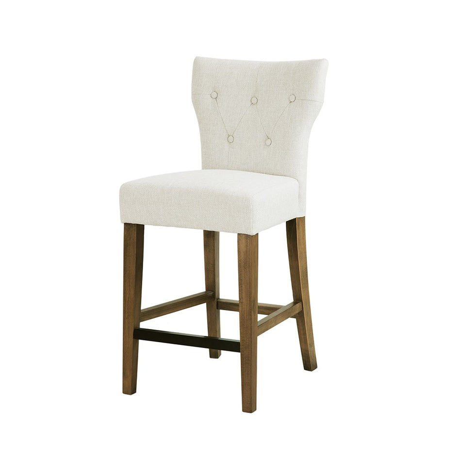 Avila Tufted Back Counter Stool - Cream