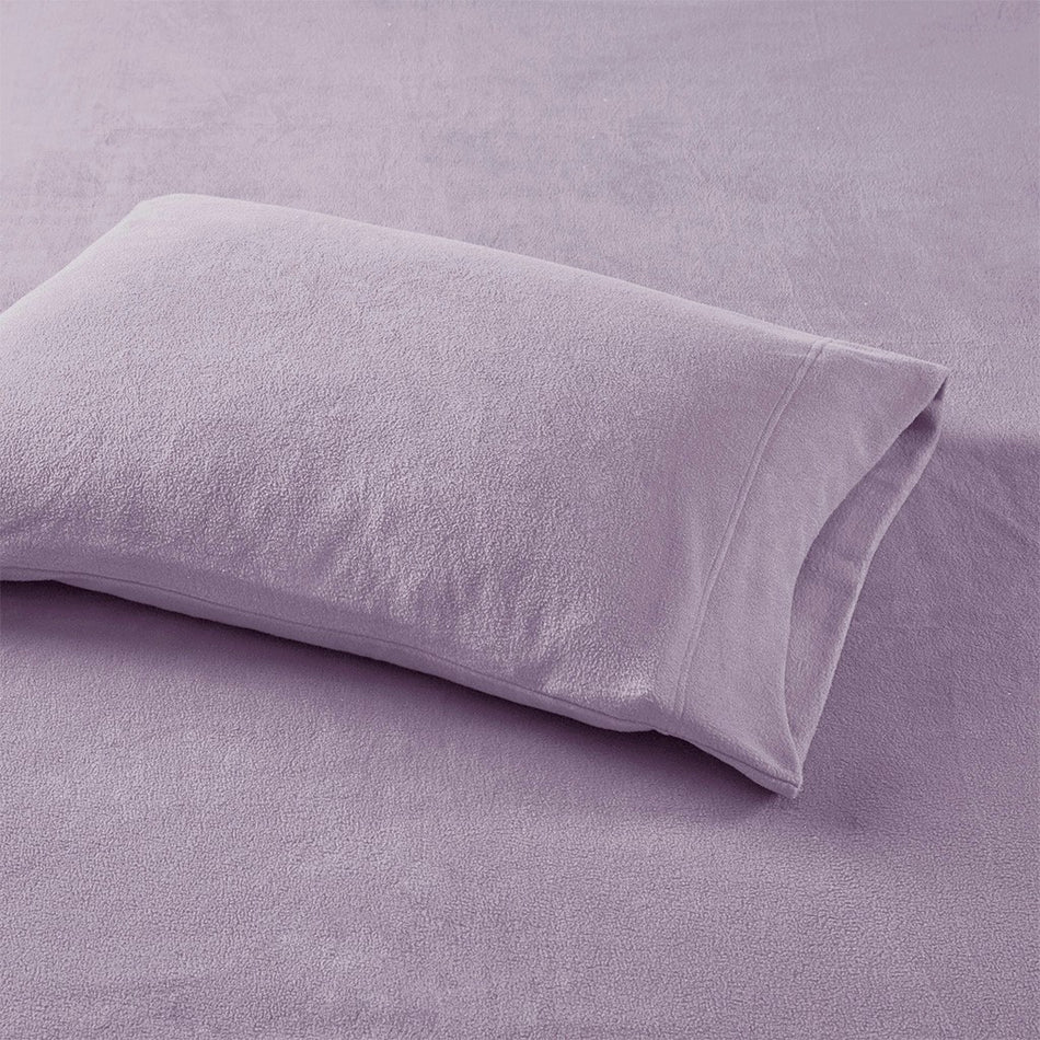 Micro Fleece Sheet Set - Lavender - Cal King Size