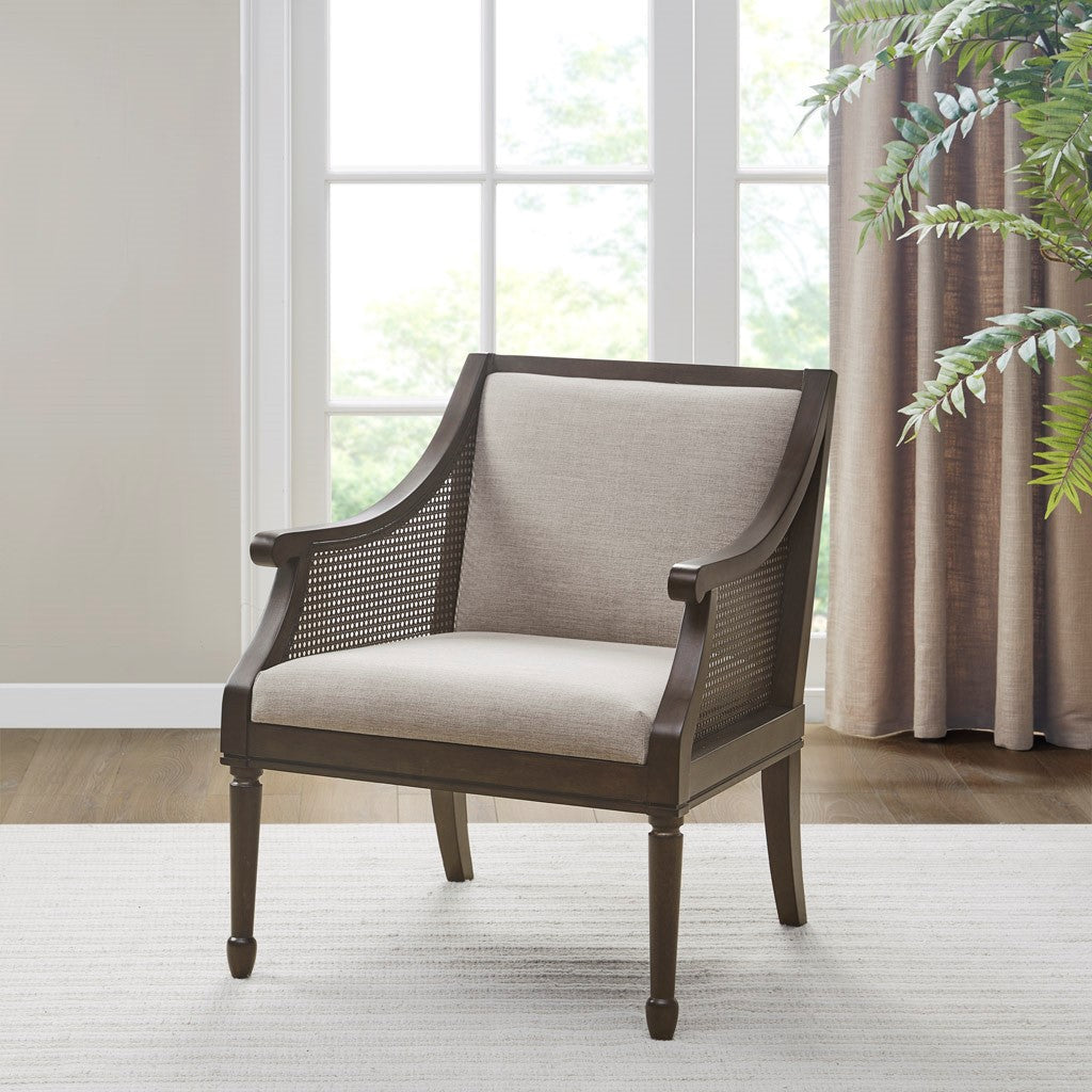 Martha Stewart Isla Accent Armchair - Brown 