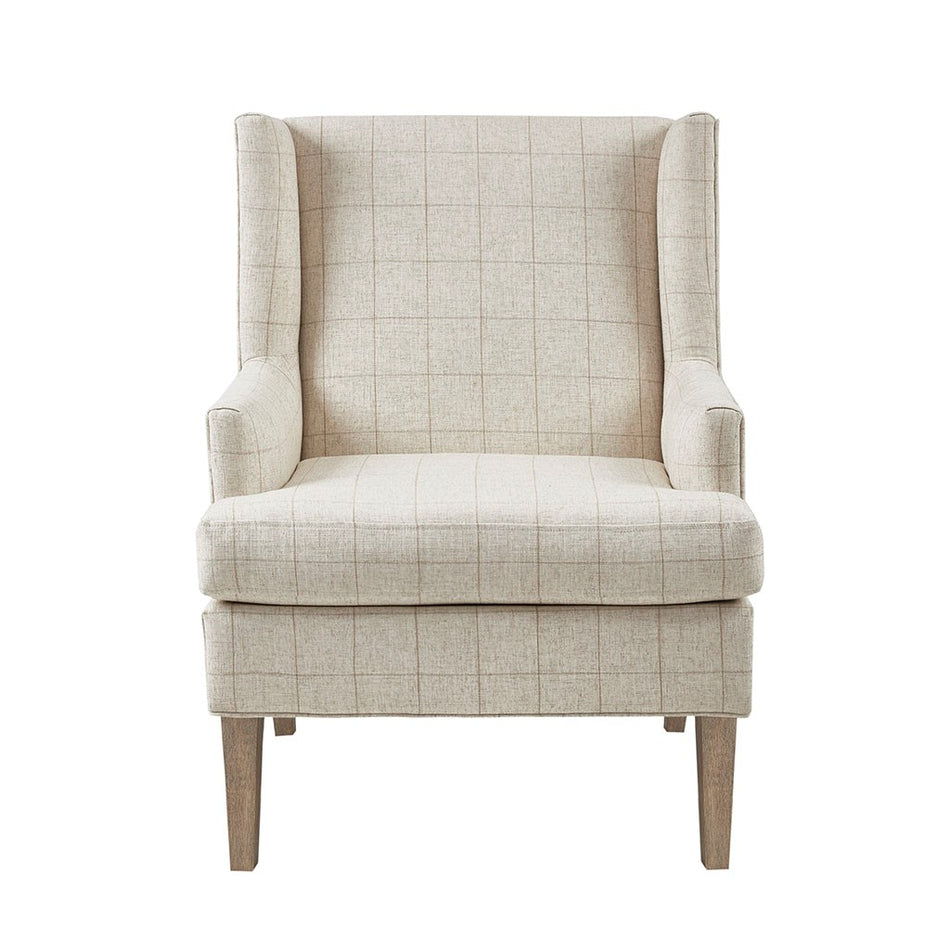 Decker Accent Armchair - Beige