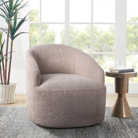 INK+IVY Bonn Upholstered 360 Degree Swivel Chair - Ivory  Shop Online & Save - expresshomedirectr.com