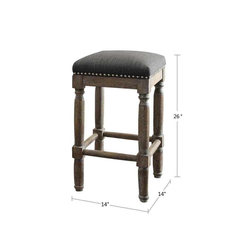 Cirque Counter Stool Set of 2 - Grey