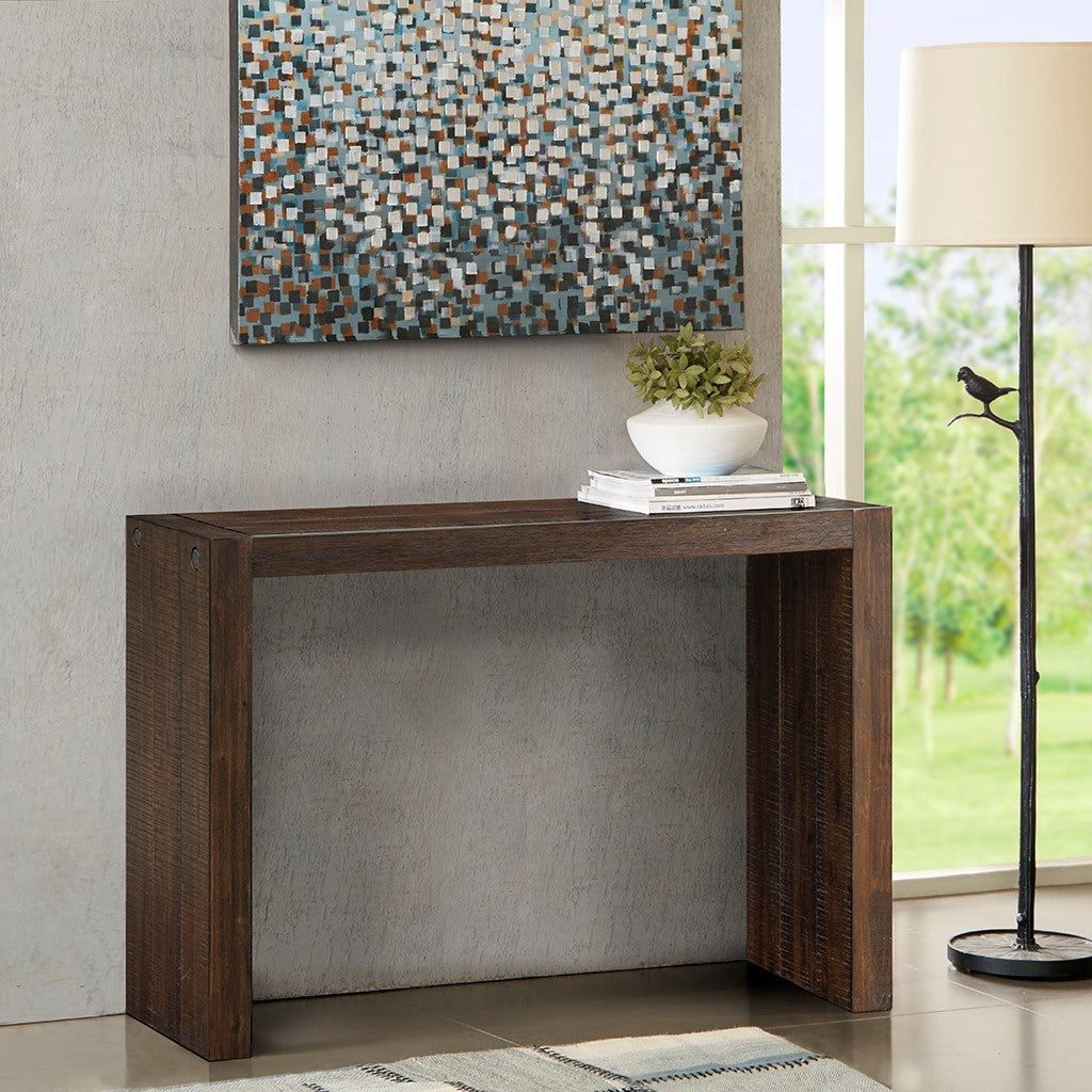 INK+IVY Monterey 54" Console table - Brown  - 54"W Shop Online & Save - expresshomedirectr.com