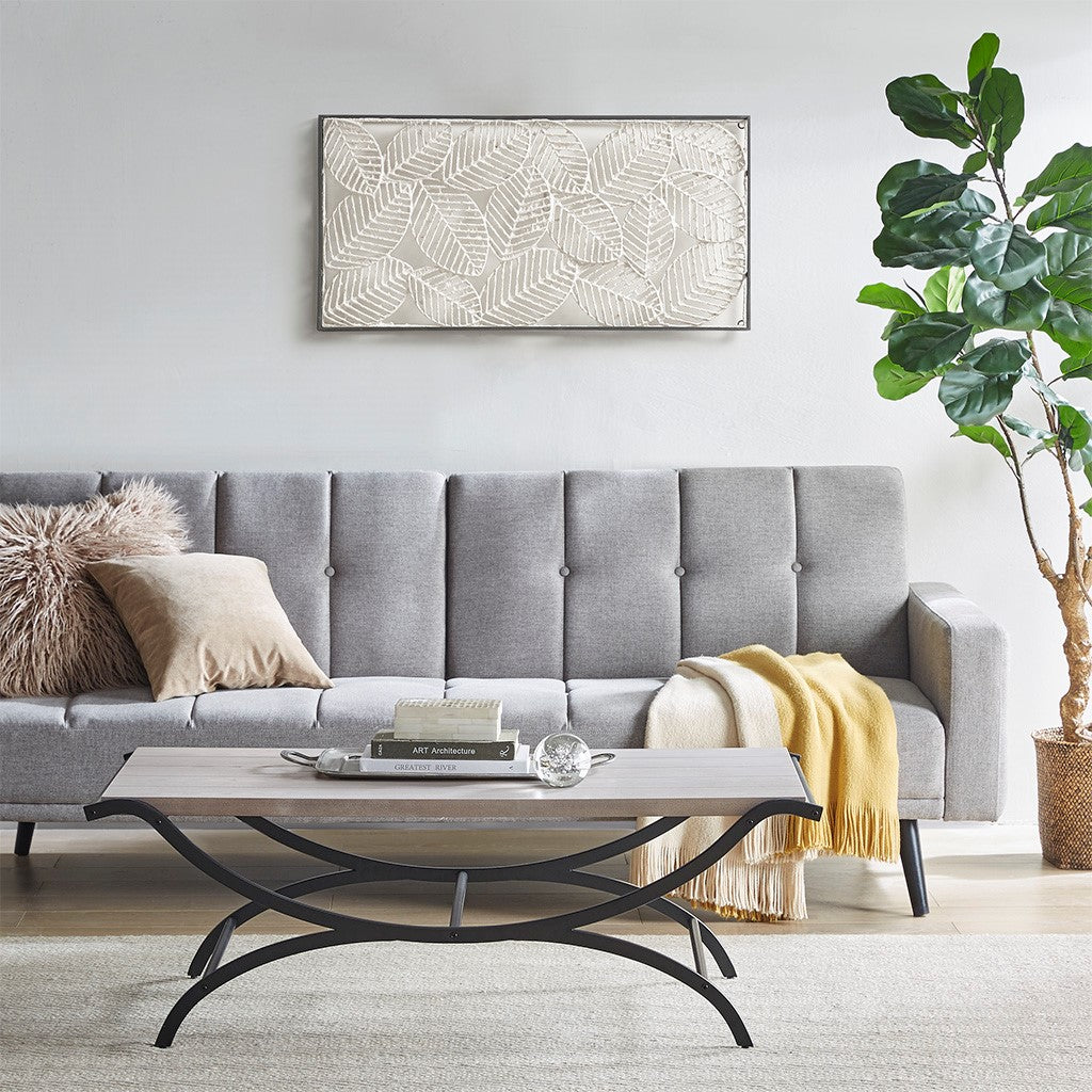 INK+IVY Wilson Coffee Table - White / Black 