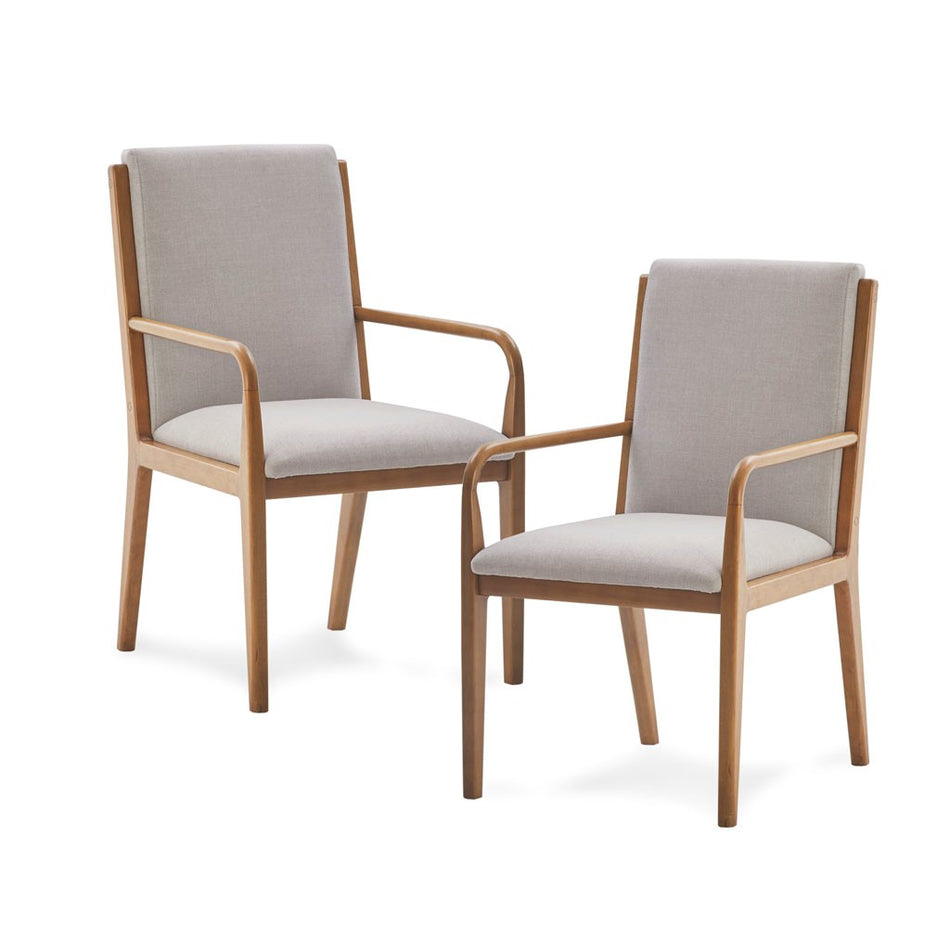 Novak Dining Side Chair set of 2 - Grey