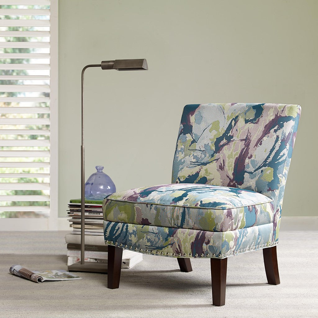 Madison Park Hayden Slipper Accent Chair - Multicolor 