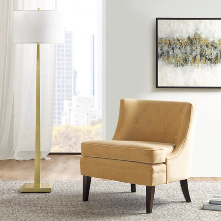 Martha Stewart Halleck Accent Chair - Gold 