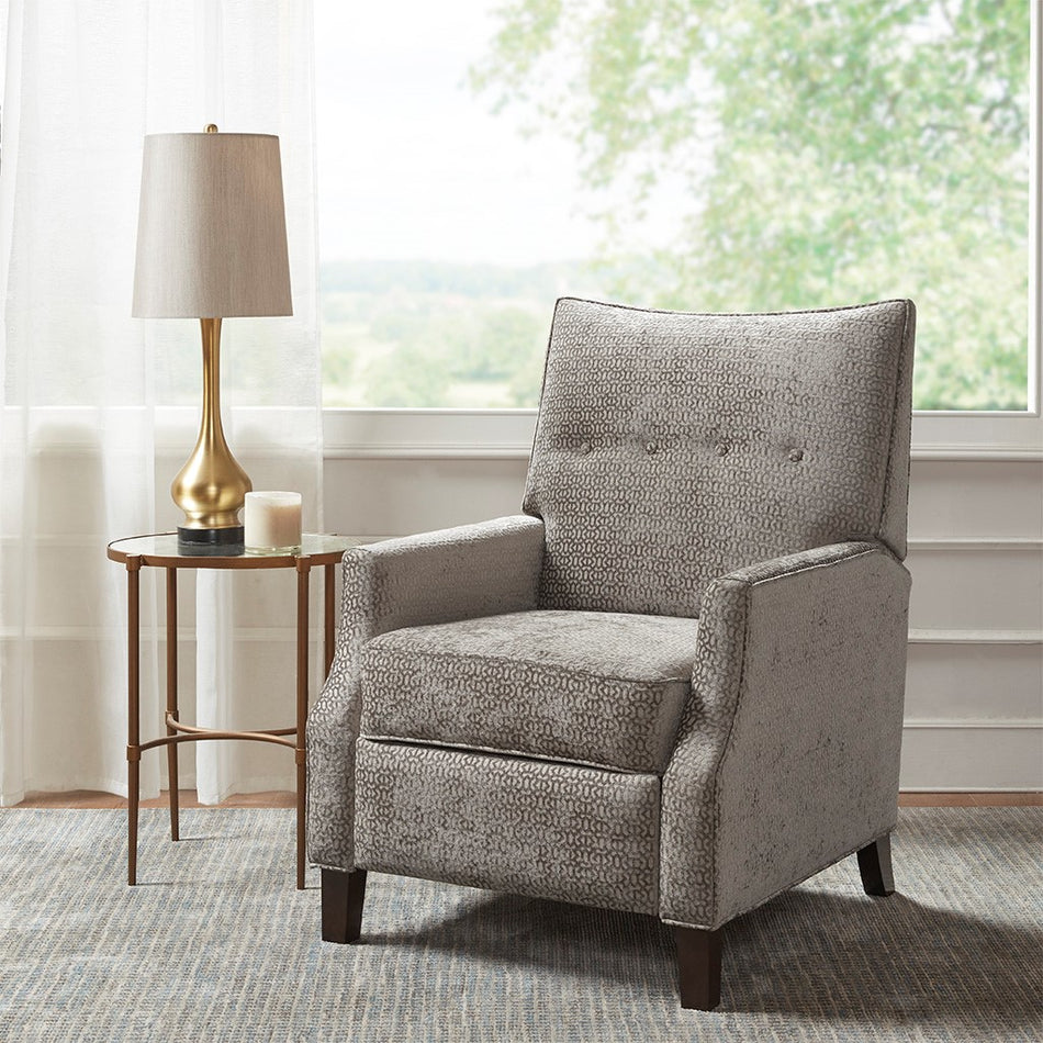 Madison Park Marissa Push Back Recliner - Mushroom 