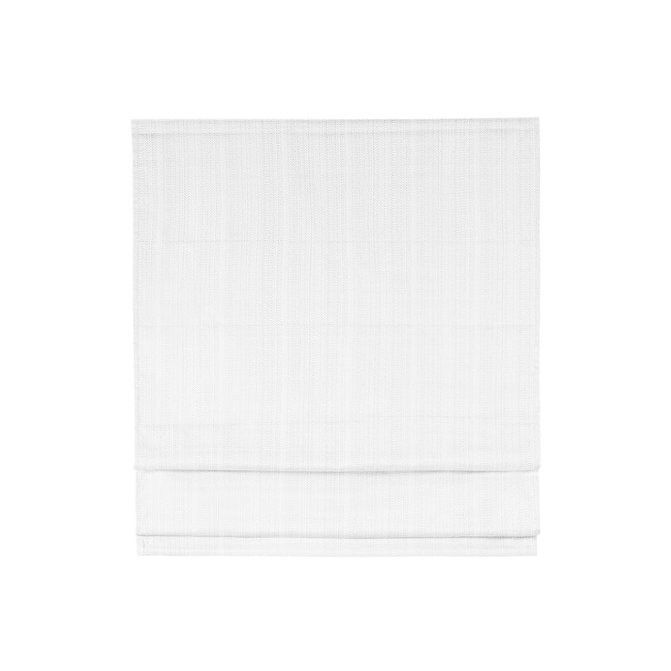 Galen Basketweave Room Darkening Cordless Roman Shade - White - 39x64"