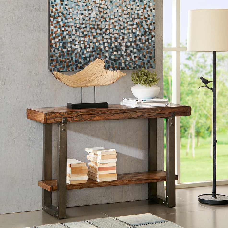 Madison Park Dayton Console Table - Chestnut 