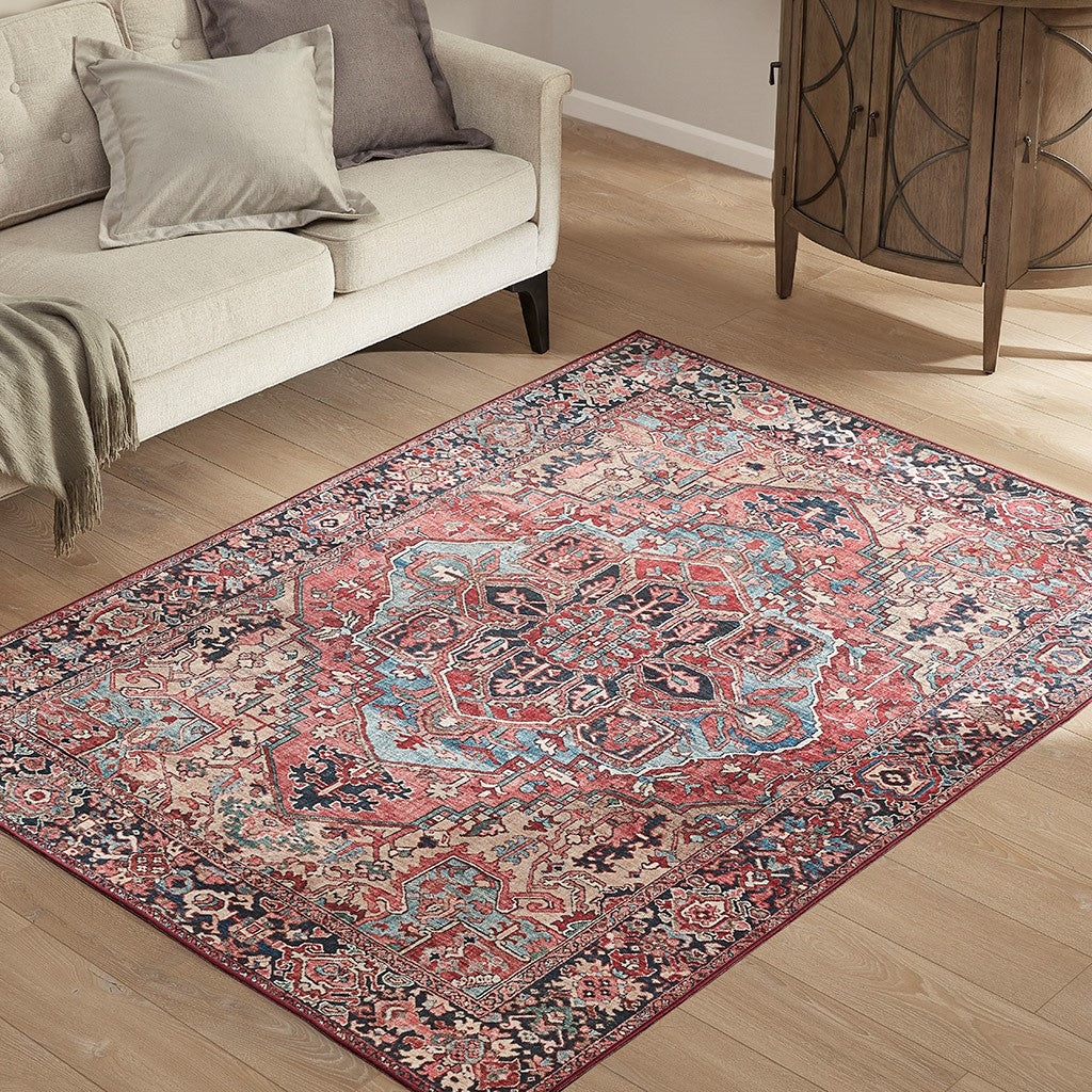 Madison Park Hudson Printed Imagine Area Rug - Multicolor - 5x7'