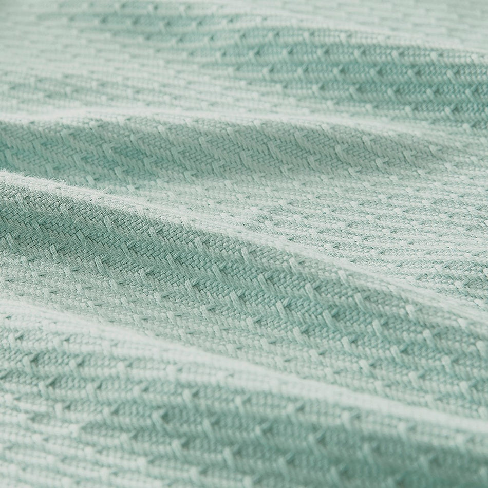 Egyptian Cotton Blanket - Seafoam - Twin Size