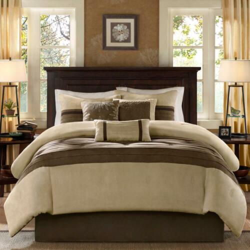 Palmer 7 Piece Comforter Set - Natural - King Size